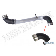 (11617799395 11617790094) BMW TURBO HOSE EXCLUDING METAL PIPE HOSE SHOWN WITH ARROW