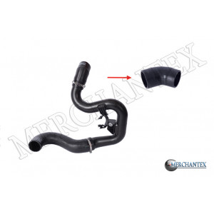 1379294080 1614084380 PEUGEOT CITROEN TURBO HOSE EXCLUDING PLASTIC PIPE SMALL HOSE SHOWN WITH ARROW