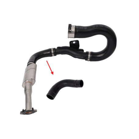 (95920451 95182747 96744704) CHEVROLET TURBO HOSE WITHOUT PLASTIC PARTS