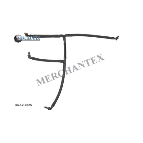 (03P130235A) SEAT SKODA VOLKSWAGEN HOSE FOR FUEL INJECTOR PIPE (03P130235A) SEAT SKODA VOLKSWAGEN HOSE FOR FUEL INJECTOR PIPE