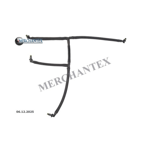 (03P130235A) SEAT SKODA VOLKSWAGEN HOSE FOR FUEL INJECTOR PIPE (03P130235A) SEAT SKODA VOLKSWAGEN HOSE FOR FUEL INJECTOR PIPE