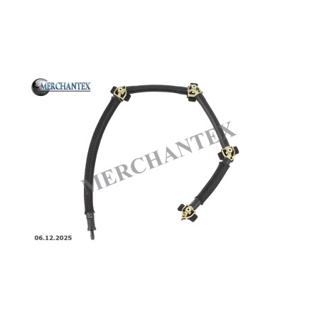 (04L130235G 04L130235M) AUDI VOLKSWAGEN HOSE FOR FUEL INJECTOR PIPE (04L130235G 04L130235M) AUDI VOLKSWAGEN HOSE FOR FUEL INJECTOR PIPE