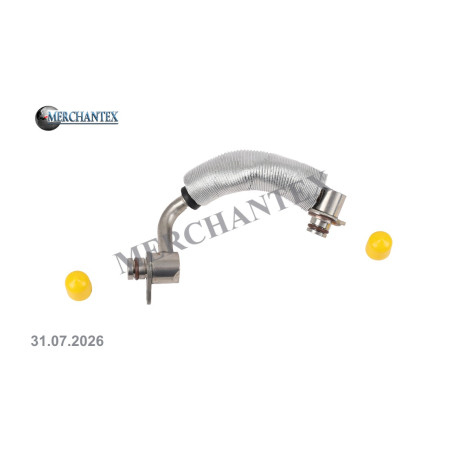 (11538853293 11538663517 11538626655 11537588936) BMW COOLING PIPE