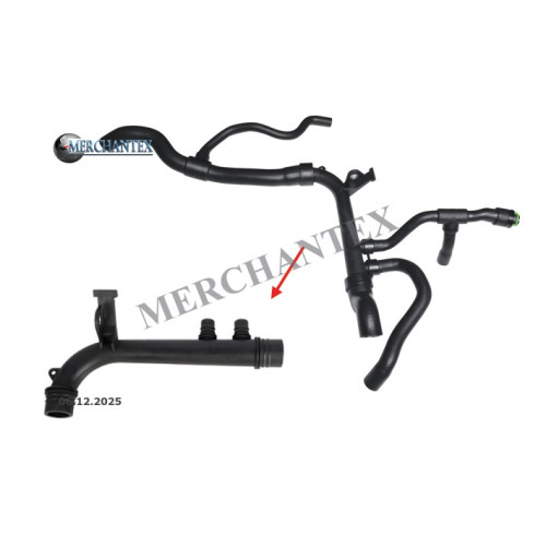 (1336127 GM 90530253) OPEL VAUXHALL RADIATOR CONNECTION PIPE (1336127 GM 90530253) OPEL VAUXHALL RADIATOR CONNECTION PIPE