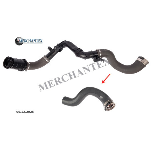 (144601915R 6000618731 1446000Q2A 4422248 GM 93867721) FIAT MITSUBISHI NISSAN OPEL RENAULT VAUXHALL TURBO HOSE
EXCLUDING PLASTIC PIPE