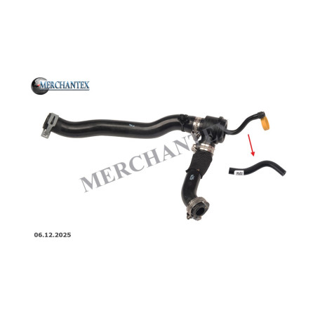 (144835951R 144833046R 4155280082) DACIA MERCEDES BENZ RENAULT RECYCLING VALVE HOSEEXCLUDING PLASTIC PIPE