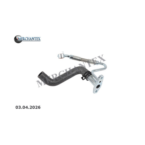 (151925639R 151920683R 1519200Q2A 1519200Q1J 4423630 GM 95518966) NISSAN OPEL RENAULT VAUXHALL TURBO LUBRICATION PIPE