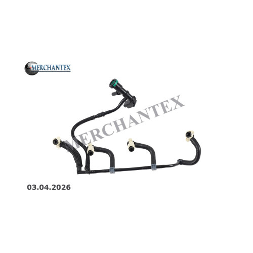 (166714557R 1667100QAU 6070700332) DACIA INFINITI MERCEDES BENZ NISSAN RENAULT HOSE FOR FUEL INJECTOR PIPE