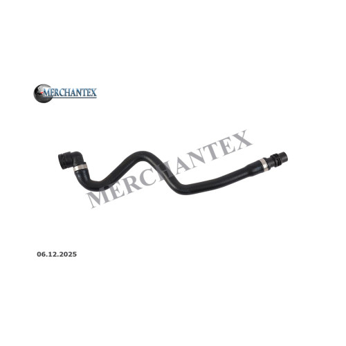 (1818592 GM 13220138) CHEVROLET OPEL SAAB VAUXHALL HEATER INLET HOSE