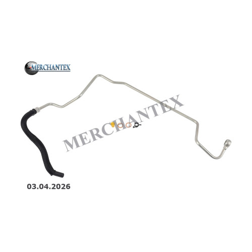 (1J1422891E 1J1422891D) AUDI SEAT SKODA VOLKSWAGEN HYDRAULIC POWER STEERING PIPE
