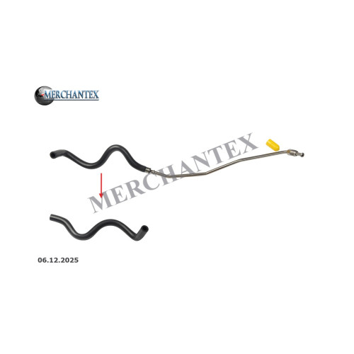 (208155568R) RENAULT PRESSURE SENSOR HOSE
EXCLUDING METAL PIPE