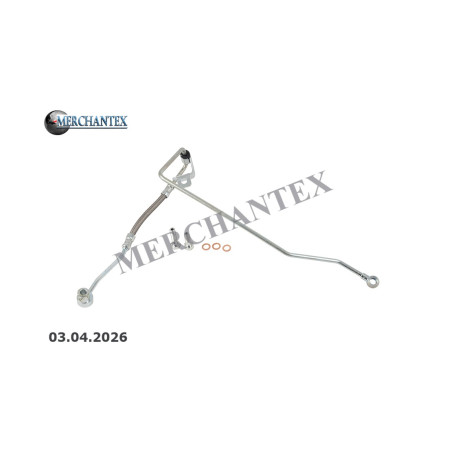 (2S7Q6K679BE 1480554 2S7Q6K679BD 1328977 2S7Q6K679BC 1307477 2S7Q6K679BB 1233719 2S7Q6K679BA 1143767 JDE8254 JDE4217 C2S27923) FORD JAGUAR TURBO LUBRICATION PIPE