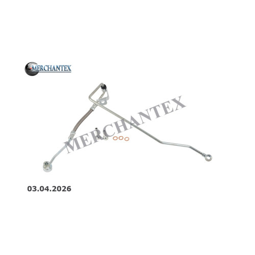 (2S7Q6K679BE 1480554 2S7Q6K679BD 1328977 2S7Q6K679BC 1307477 2S7Q6K679BB 1233719 2S7Q6K679BA 1143767 JDE8254 JDE4217 C2S27923) FORD JAGUAR TURBO LUBRICATION PIPE