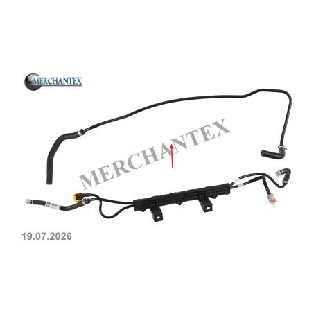 (51904314) FIAT FUEL PIPE EXCLUDING BRACKET (51904314) FIAT FUEL PIPE EXCLUDING BRACKET