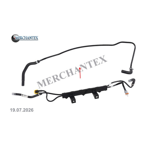 (51904314) FIAT FUEL PIPE EXCLUDING BRACKET (51904314) FIAT FUEL PIPE EXCLUDING BRACKET