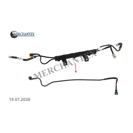 (51904314) FIAT FUEL PIPE EXCLUDING BRACKET (51904314) FIAT FUEL PIPE EXCLUDING BRACKET