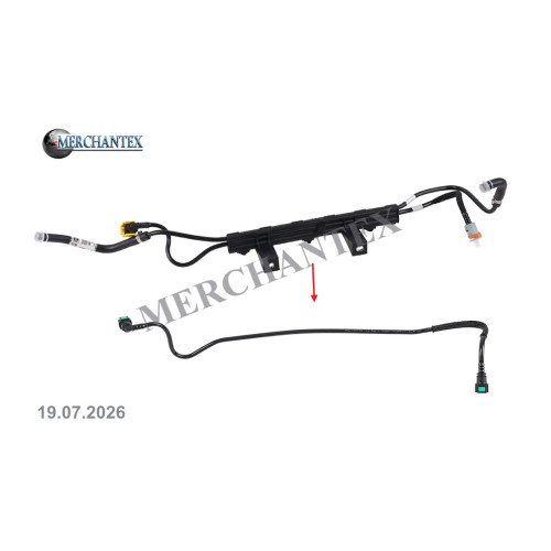 (51904314) FIAT FUEL PIPE EXCLUDING BRACKET (51904314) FIAT FUEL PIPE EXCLUDING BRACKET
