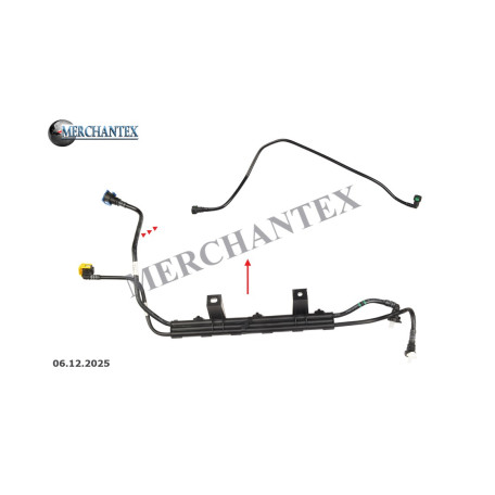 (52065398 51884815 68383146AA) FIAT FUEL PIPE 
EXCLUDING BRACKET