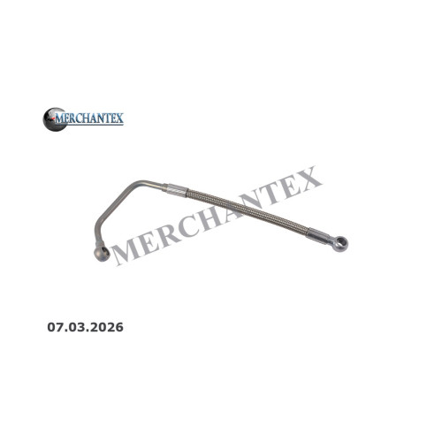 (55215972 68125148AA 6000100303) ABARTH ALFA ROMEO FIAT JEEP LANCIA TURBO LUBRICATION PIPE (55215972 68125148AA 6000100303) ABARTH ALFA ROMEO FIAT JEEP LANCIA TURBO LUBRICATION PIPE