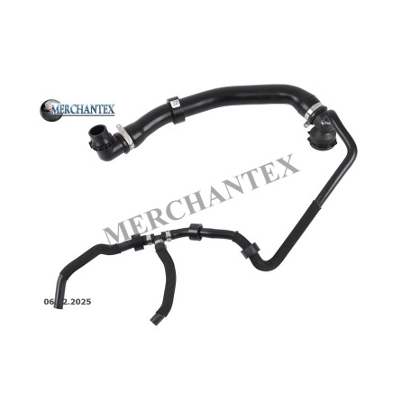 (5Q0122101CM 5Q0122101GG) AUDI SEAT SKODA VOLKSWAGEN RADIATOR INLET HOSE