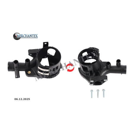 (6512006000 6512003900 6512003700 6512001056) FREIGHTLINER MERCEDES BENZ COOLING PIPE (6512006000 6512003900 6512003700 6512001056) FREIGHTLINER MERCEDES BENZ COOLING PIPE