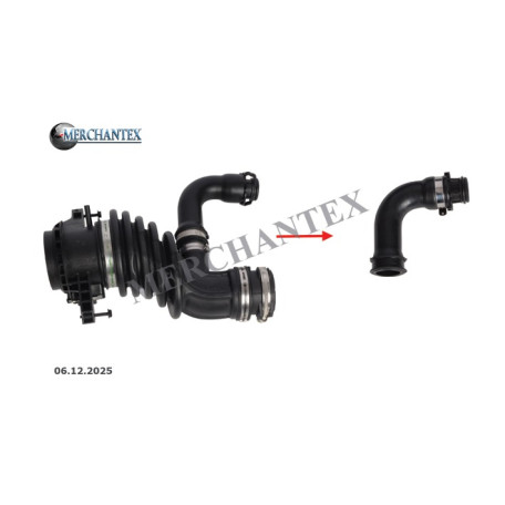 (7M5Q6A886AD 1673573 7M5Q6A886AA 1458249 7M5Q6A886AB 1464005 7M5Q6A886AC 1540554 7M519A673EJ 1673571 Y6421025X 31293728) FORD MAZDA VOLVO AIR FILTER HOSE (7M5Q6A886AD 1673573 7M5Q6A886AA 1458249 7M5Q6A886AB 1464005 7M5Q6A886AC 1540554 7M519A673EJ 1673571 Y6421025X 31293728) FORD MAZDA VOLVO AIR FILTER HOSE