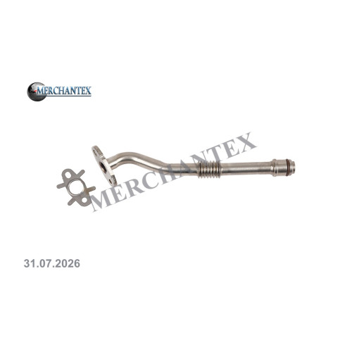 (8200469697 1519200Q0D 4431836 GM 93161873) NISSAN OPEL RENAULT VAUXHALL TURBO LUBRICATION PIPE (8200469697 1519200Q0D 4431836 GM 93161873) NISSAN OPEL RENAULT VAUXHALL TURBO LUBRICATION PIPE
