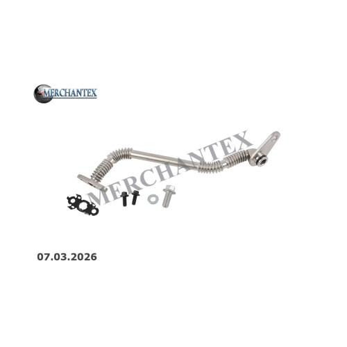 (860391 GM 55587503 5860556 GM 55566148) CHEVROLET OPEL SAAB VAUXHALL TURBO LUBRICATION PIPE