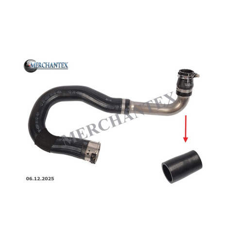 (861046 GM 94516221 1302266 GM 95104323) CHEVROLET OPEL VAUXHALL TURBO HOSE
EXCLUDING METAL PIPE