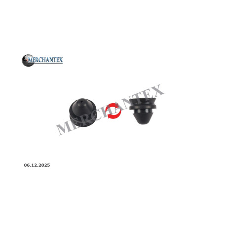 (8V518125CA 1541373) FORD RADIATOR HOLDER RUBBER