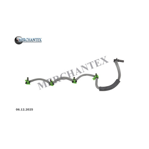 (9676245280) CITROEN PEUGEOT HOSE FOR FUEL INJECTOR PIPE (9676245280) CITROEN PEUGEOT HOSE FOR FUEL INJECTOR PIPE