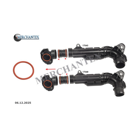 (9810958280 3647602 SU001A7868 KV6Q9F764AA 2261066) CITROEN DS FIAT FORD OPEL PEUGEOT TOYOTA VAUXHALL TURBO PIPE GASKET
EXCLUDING PLASTIC PIPE