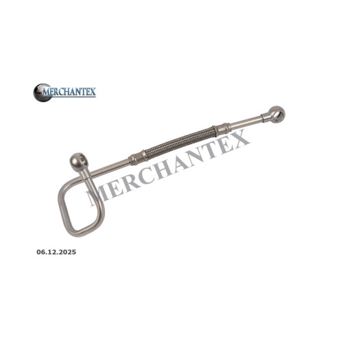 (AG9G6K679BF 2007667 AG9G6K679BE 5363009 AG9G6K679BD AG9Z6K679A AG9G6K679BC 1682249 LR081088 LR072563 LR028821 JDE38885 JDE38205 C2Z21976 32213808 31460552) FORD JAGUAR LAND VOLVO TURBO LUBRICATION PIPE (AG9G6K679BF 2007667 AG9G6K679BE 5363009 AG9G6K679BD AG9Z6K679A AG9G6K679BC 1682249 LR081088 LR072563 LR028821 JDE38885 JDE38205 C2Z21976 32213808 31460552) FORD JAGUAR LAND VOLVO TURBO LUBRICATION PIPE