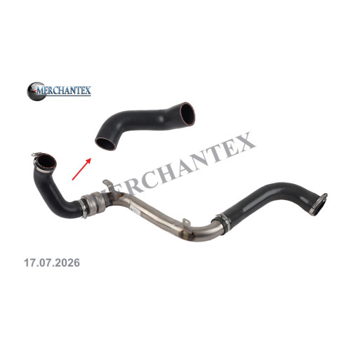 (GT436C646FA 2462863 GT436C646AC 1933992) FORD TURBO HOSEEXCLUDING METAL PIPE