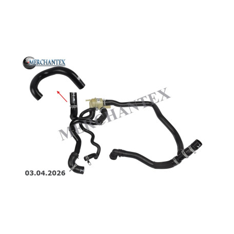 (PEL500310 PCH500981 5H228B514AB) LAND RADIATOR OUTLET HOSEEXCLUDING METAL and PLASTIC PIPE