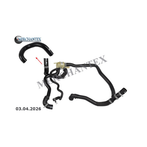 (PEL500310 PCH500981 5H228B514AB) LAND RADIATOR OUTLET HOSEEXCLUDING METAL and PLASTIC PIPE